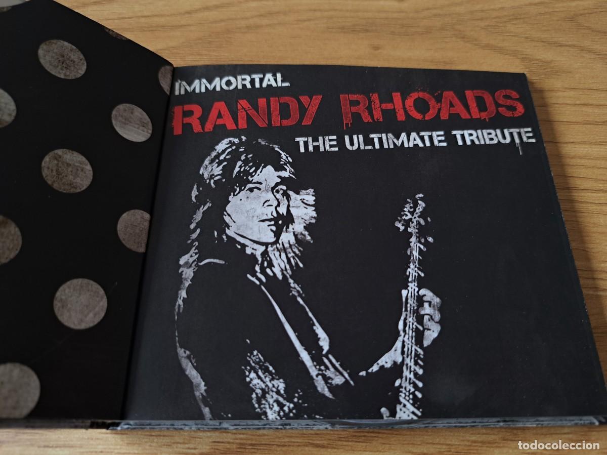 CDs de m&uacute;sica: Immortal Randy Rhoads - The Ultimate Tribute CD/DVD Digipak - Foto 5
