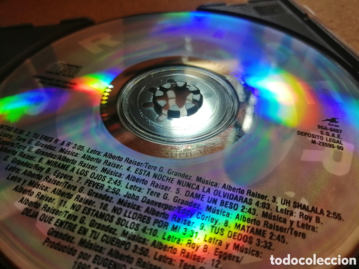 CDs de m&uacute;sica: RAISER (Tere Desechables) GASA, 1990 (Eugenio Mu&ntilde;oz) CD - Foto 3