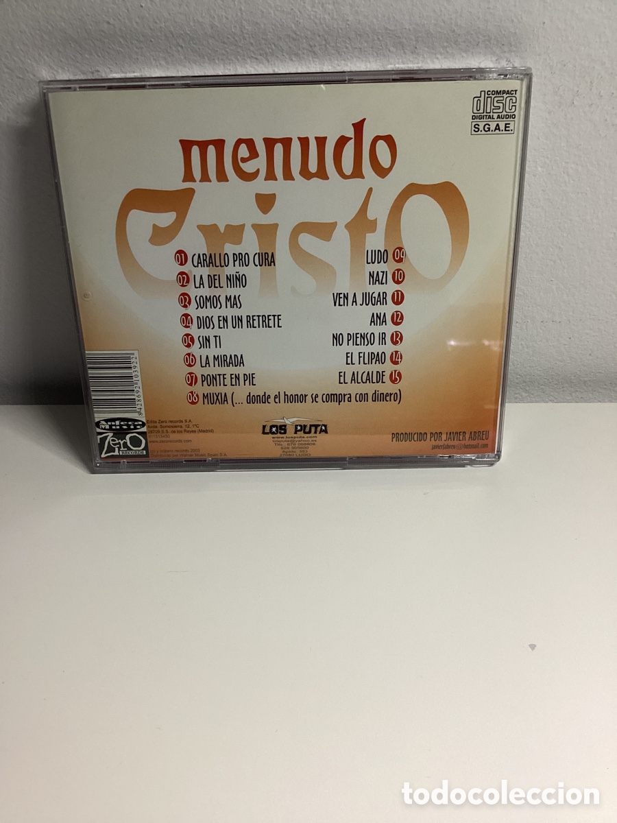 CDs de m&uacute;sica: Los Puta - Menudo cristo - Cd 2003 - Foto 3