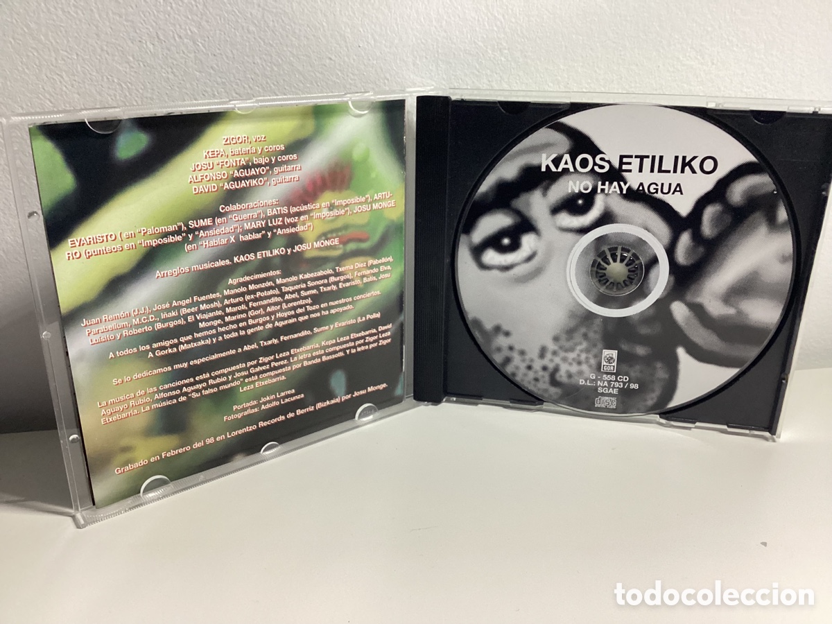 CDs de m&uacute;sica: Paranoia Kolectiva - El Reflejo de l@s sin rostro - Cd 1999 - Foto 2