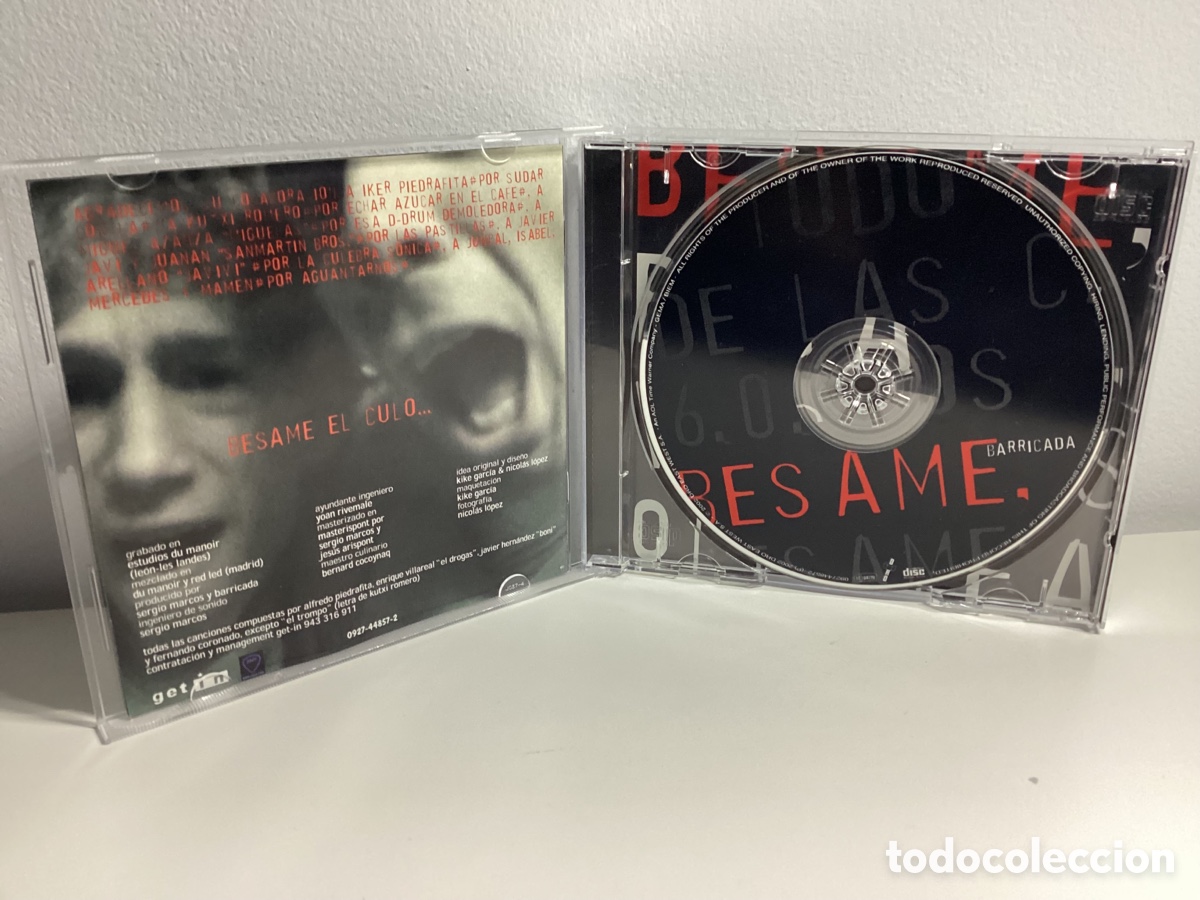 CDs de m&uacute;sica: Barricada - B&eacute;same - Cd 2002 - Foto 2