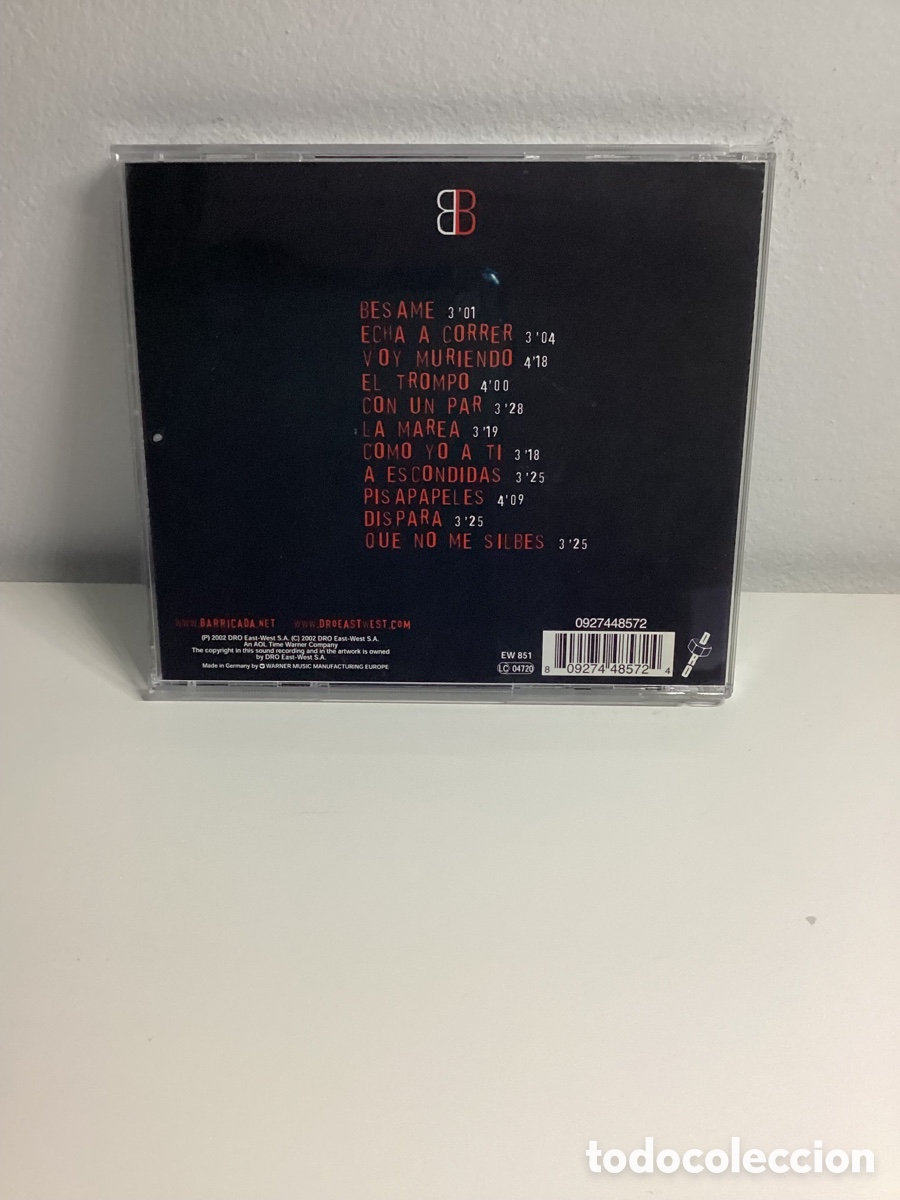 CDs de m&uacute;sica: Barricada - B&eacute;same - Cd 2002 - Foto 3