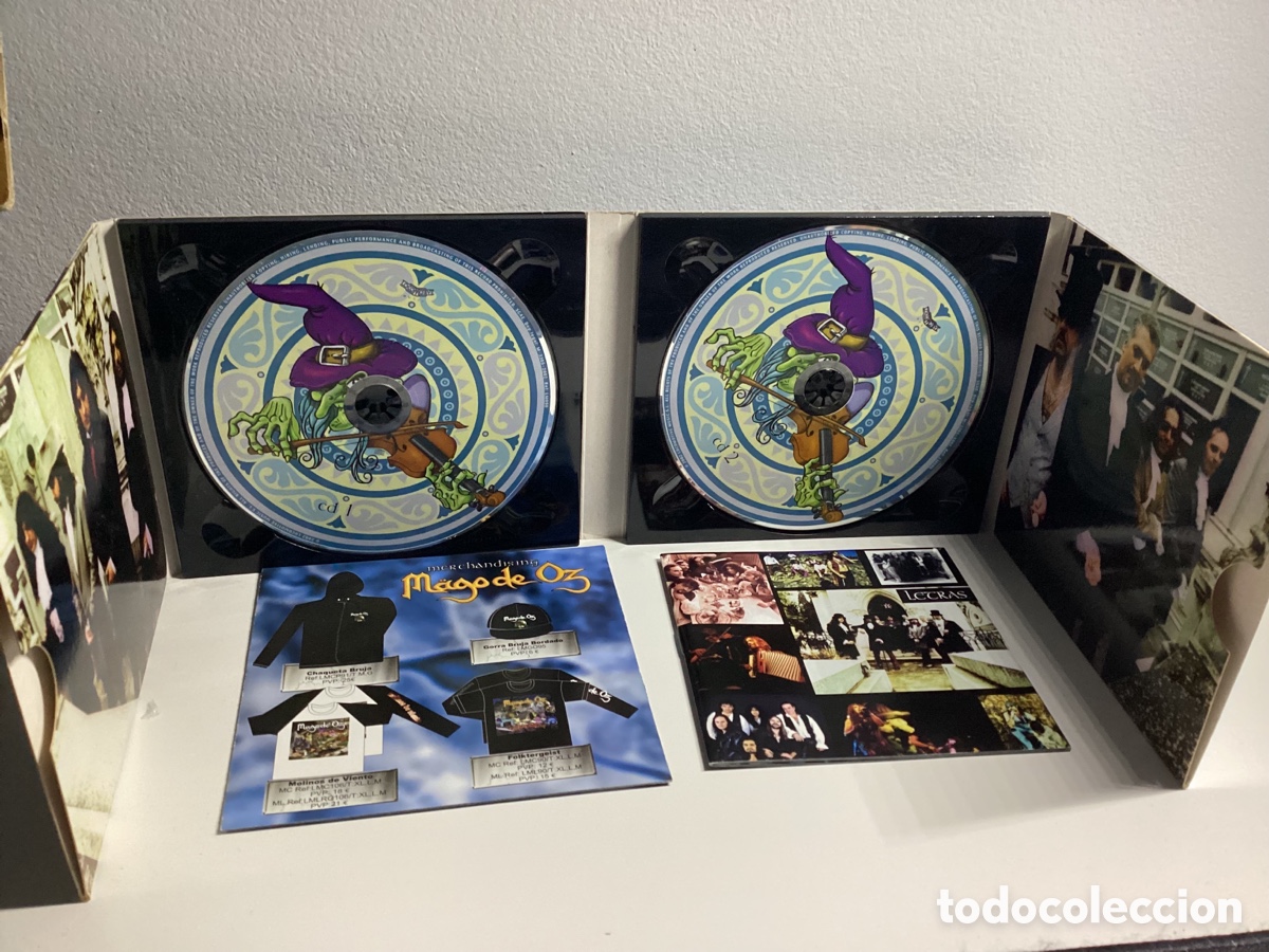 CDs de m&uacute;sica: M&auml;go De Oz - F&ouml;lktergeist - 2Cds Digipack 2002 - Foto 2