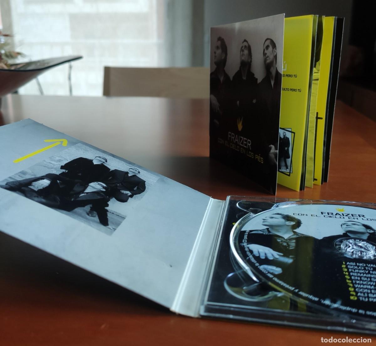 CDs de m&uacute;sica: CD Fraizer - Con El Cielo En Los Pies - Foto 4
