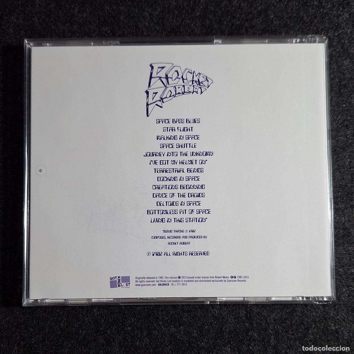 CDs de m&uacute;sica: Rocket Robert - S/T - CD [Got Kinda Lost Records, 2015] Experimental Electro - Foto 2