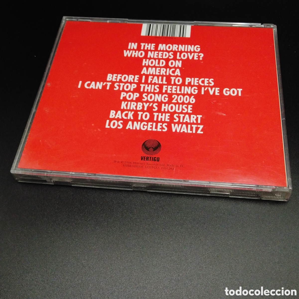 CDs de m&uacute;sica: RAZORLIGHT - RAZORLIGHT - 2006 - CD - DISCO VERIFICADO - Foto 2