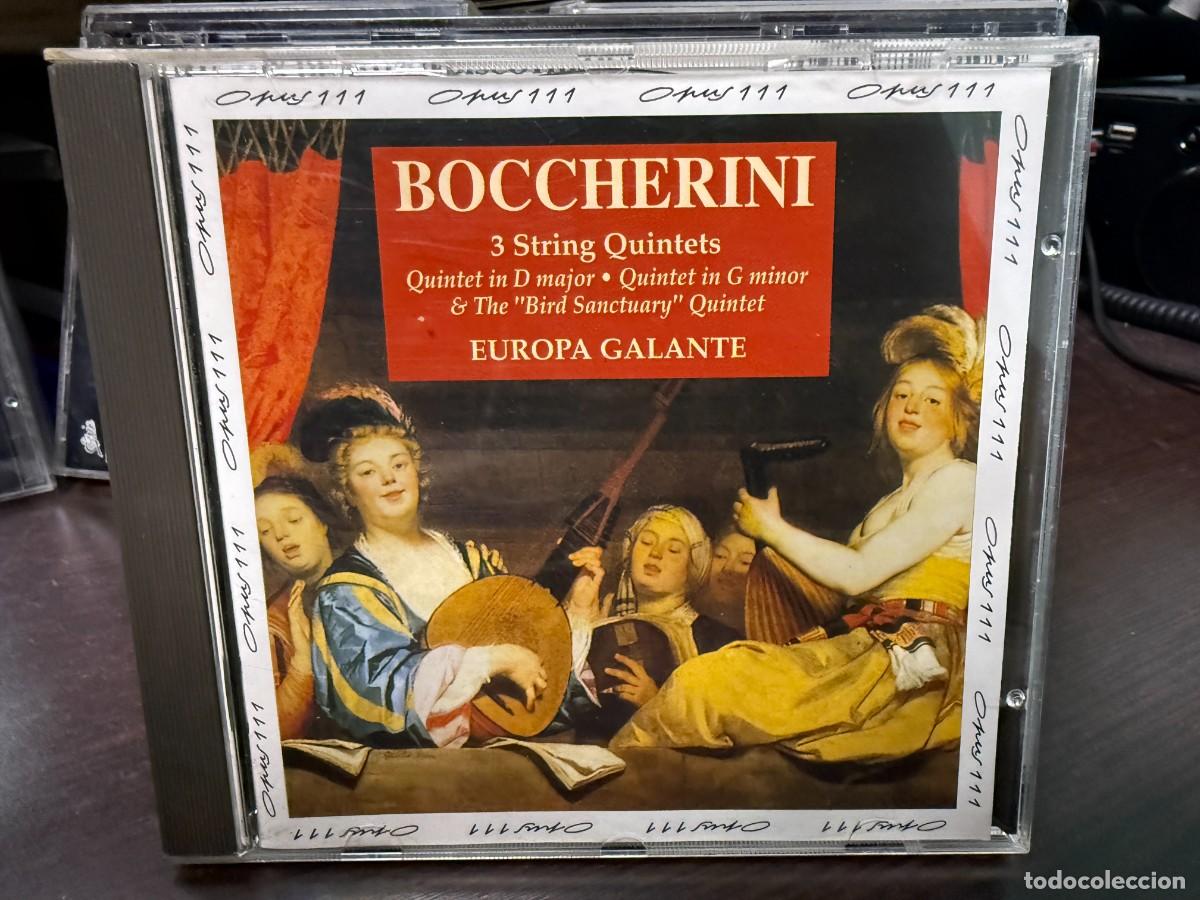 CDs de m&uacute;sica: Boccherini - Europa Galante - 3 String Quintets (CD) - Foto 1