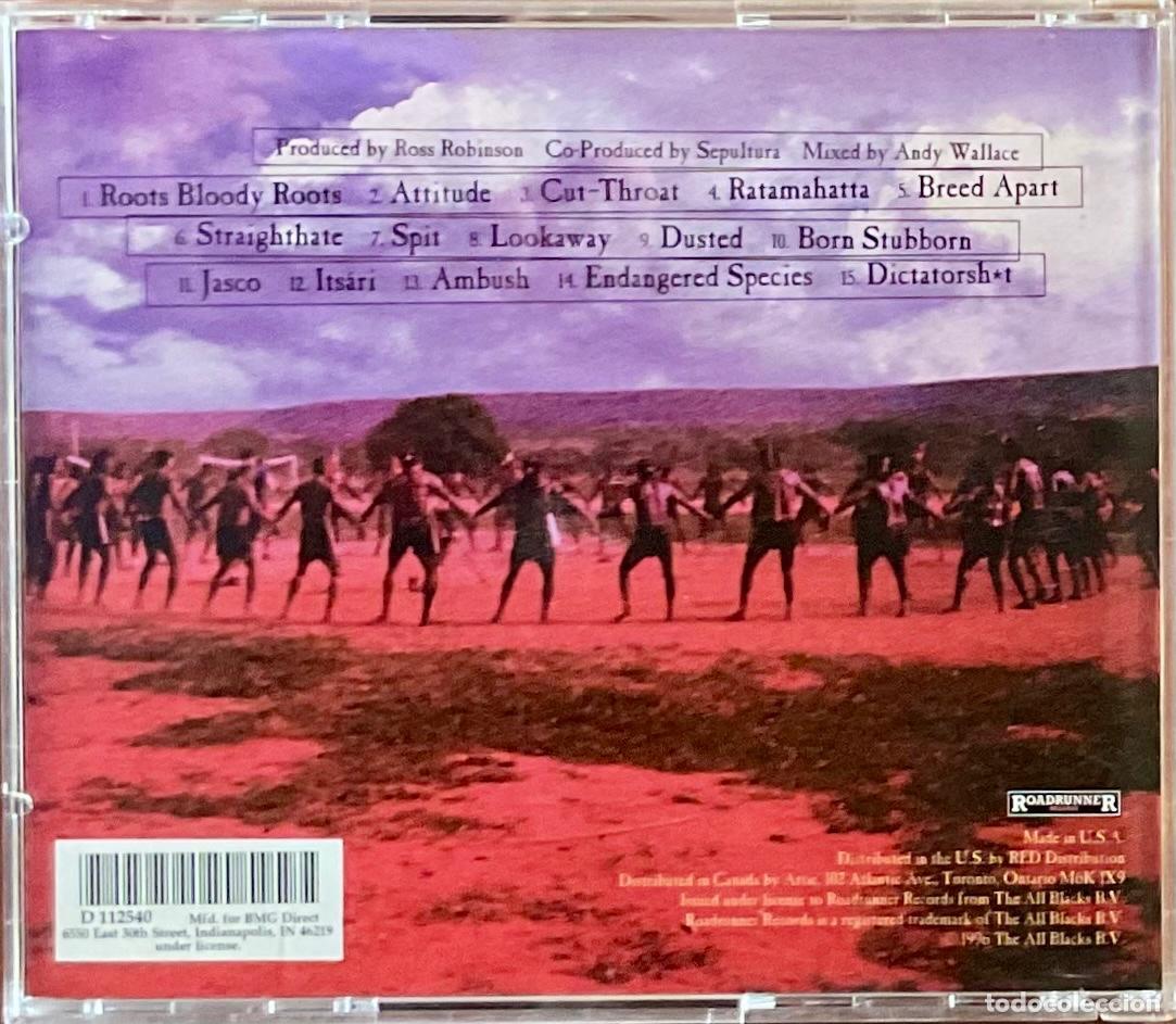 CDs de m&uacute;sica: SEPULTURA &mdash;&mdash;&mdash;&mdash;&mdash; ROOTS - Foto 2