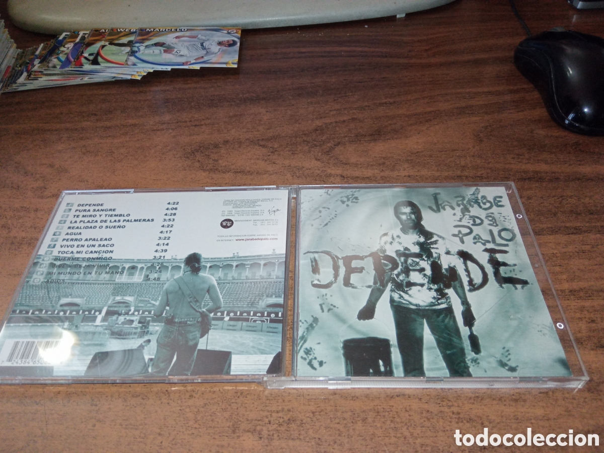CDs de m&uacute;sica: JARABE DE PALO - DEPENDE (1998) - Foto 1