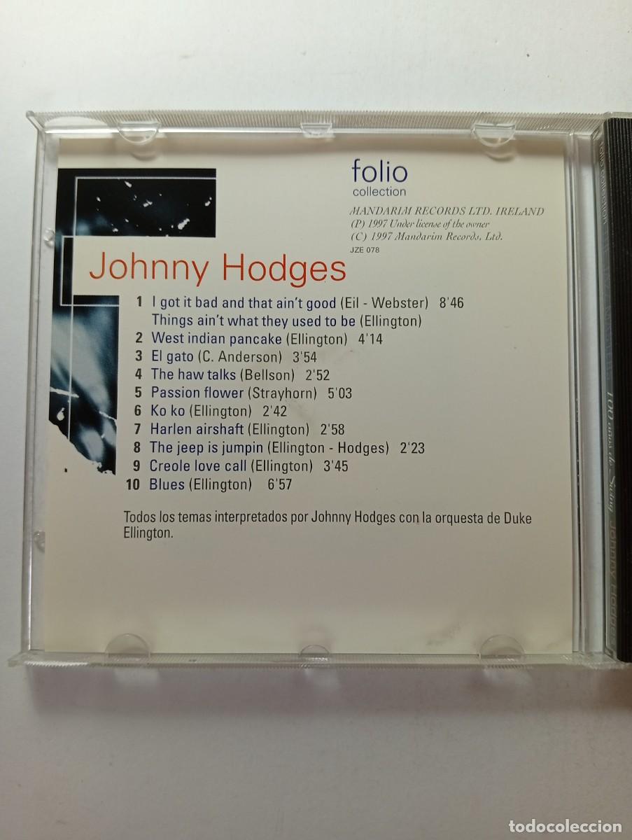 CDs de m&uacute;sica: CD - THE JAZZ MASTERS - JOHNNY HODGES - Foto 3
