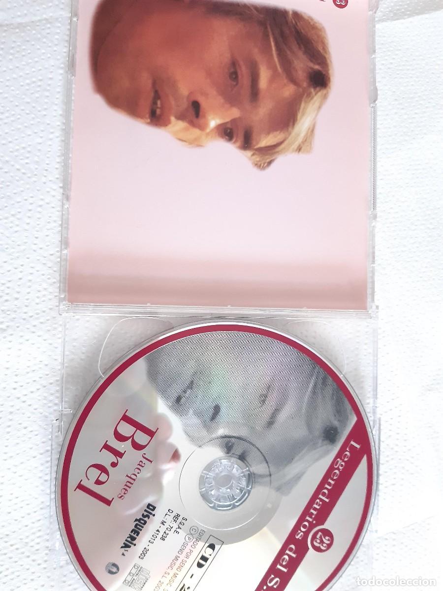 CDs de m&uacute;sica: JACQUES BREL 2 CD LEGENDARIOS DEL SIGLO XX - Foto 4