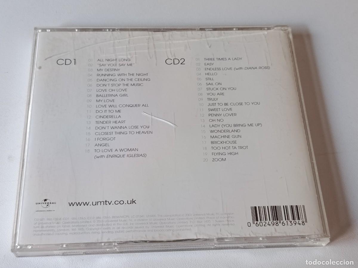 CDs de m&uacute;sica: 2 CD LIONEL RICHIE & THE COMMODORES - Foto 2