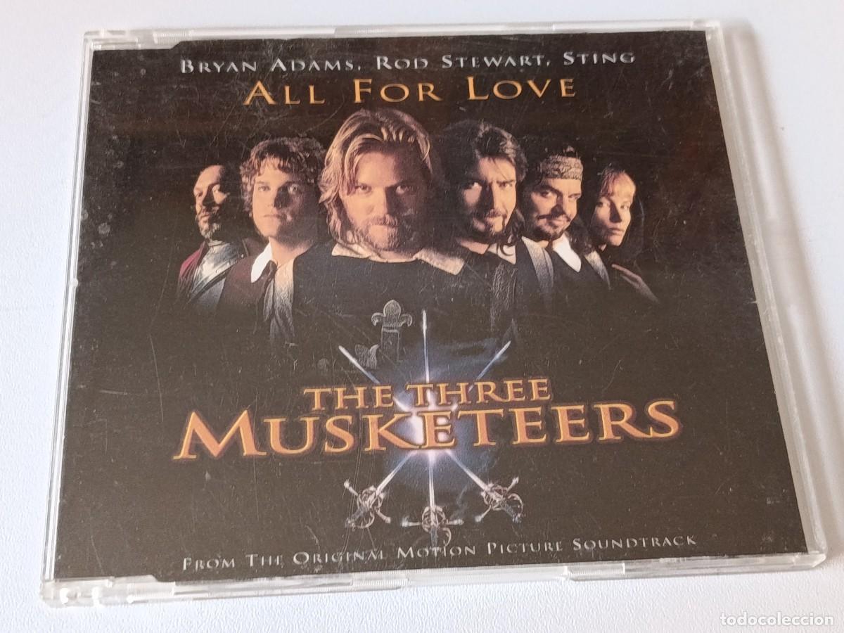 CDs de m&uacute;sica: CD BANDA OFIGINAL DE LOS TRES MOSQUETEROS - Foto 1