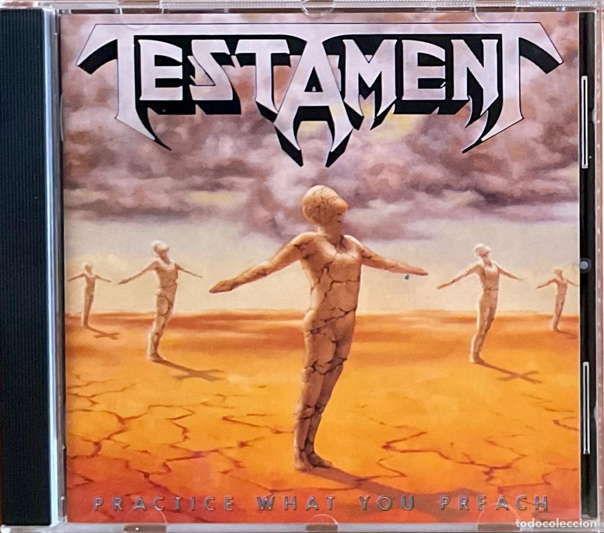 CDs de m&uacute;sica: TESTAMENT - PRACTICE WHAT YOU PREACH - Foto 1