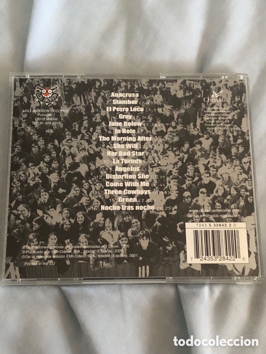 CDs de m&uacute;sica: Dover &ndash; Sister (CD original 2001 - Foto 2