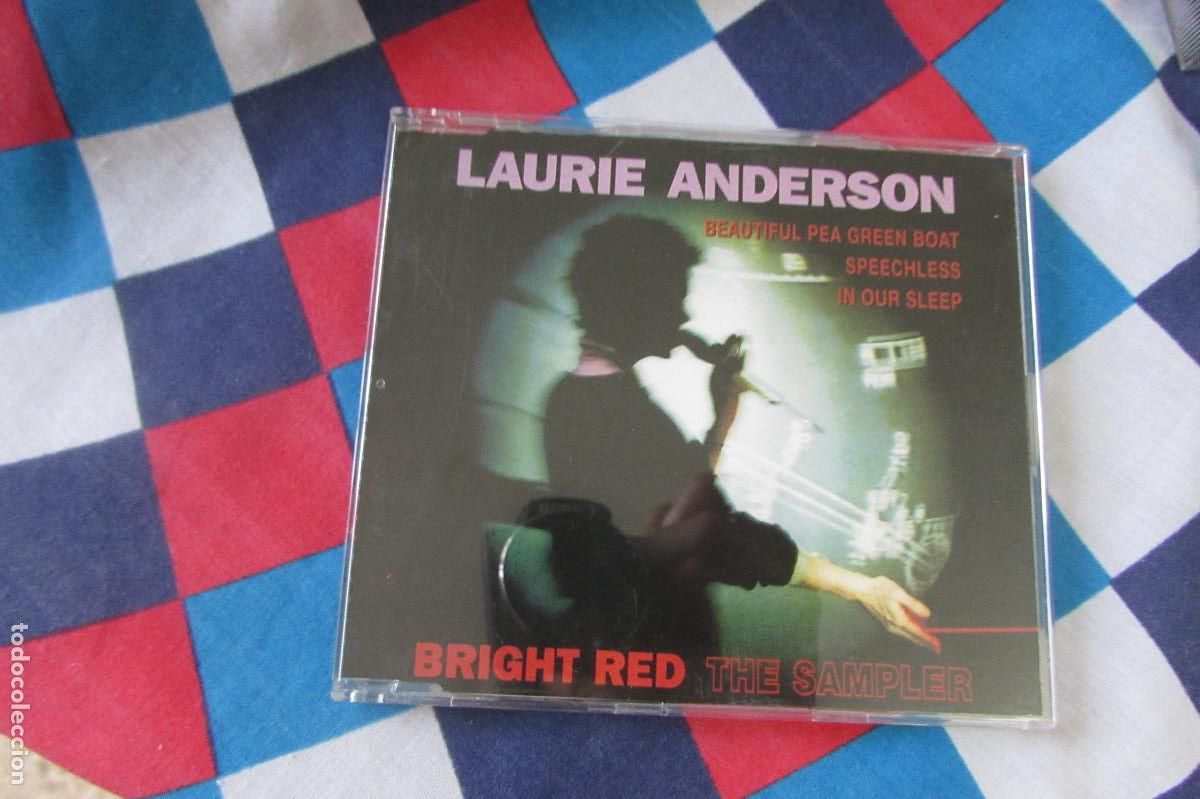 CDs de m&uacute;sica: LAURIE ANDERSON-BRIGHT RED CD SINGLE - Foto 1