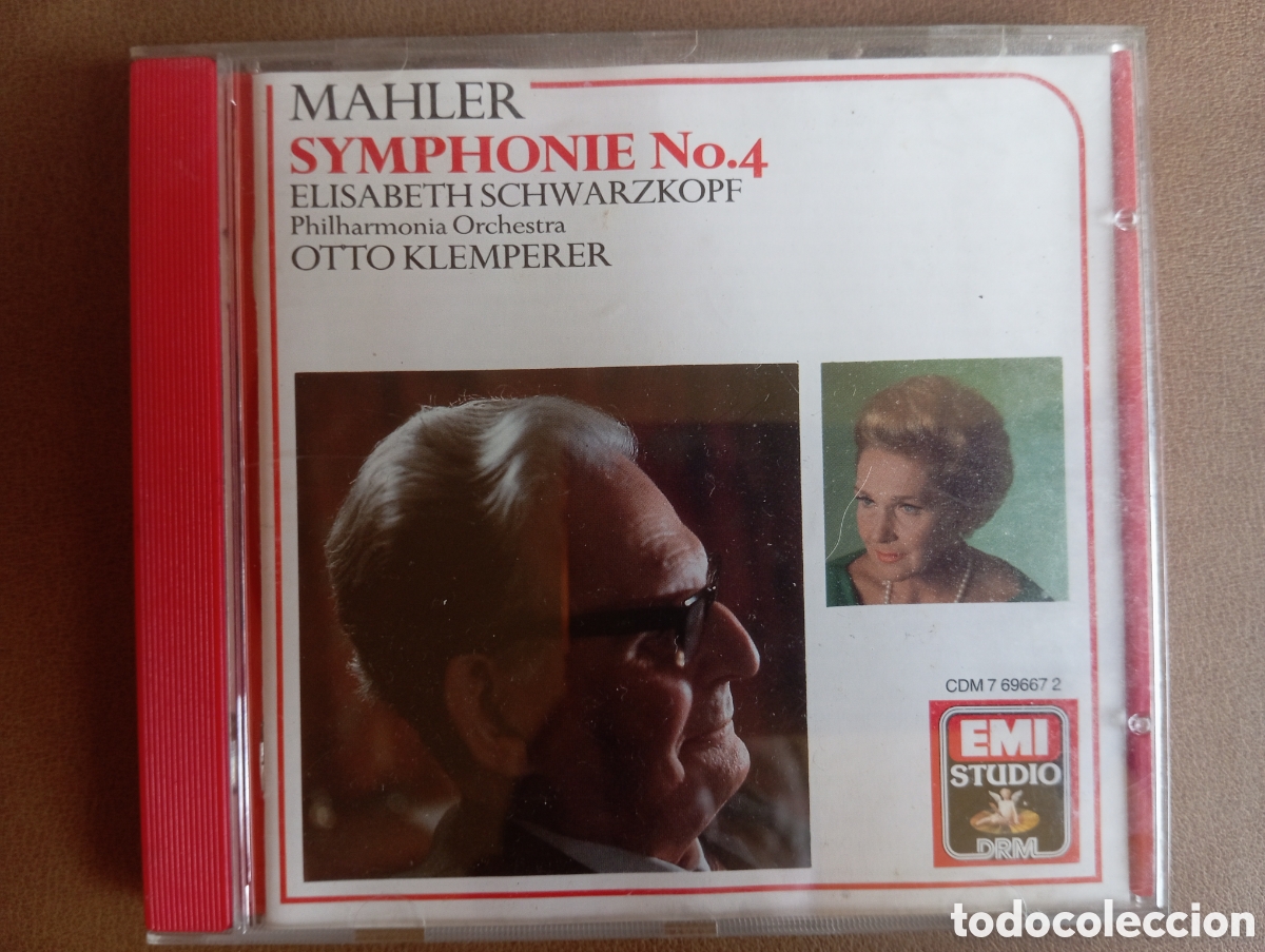 CD di Musica: Mahler: Sinfon&iacute;a n.&ordm; 4 / Otto Klemperer, Elisabeth Schwarzkopf