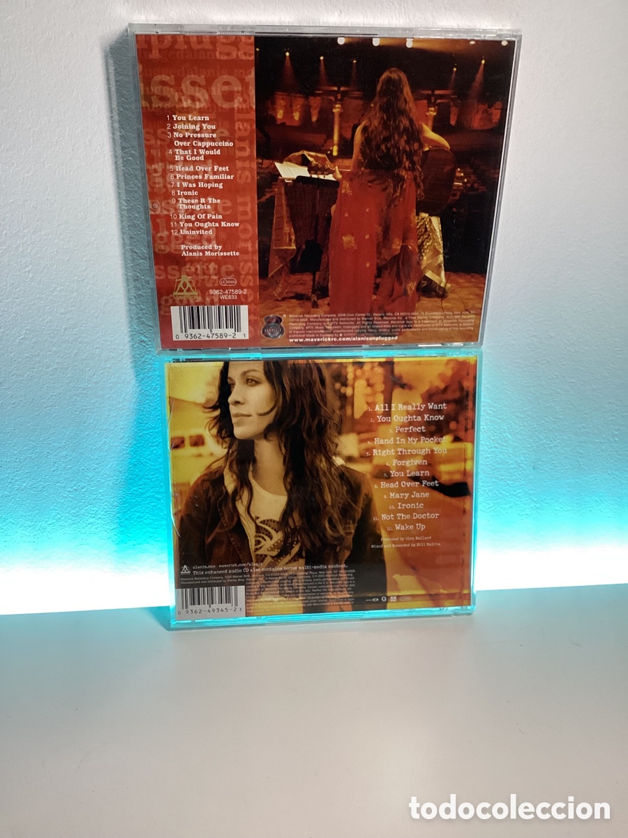 CDs de m&uacute;sica: Lote 2 Discos - Alanis Morissette - Foto 3