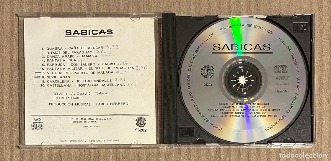 CDs de m&uacute;sica: Sabicas. Dial Discos 1992 (0864CD) - Foto 3