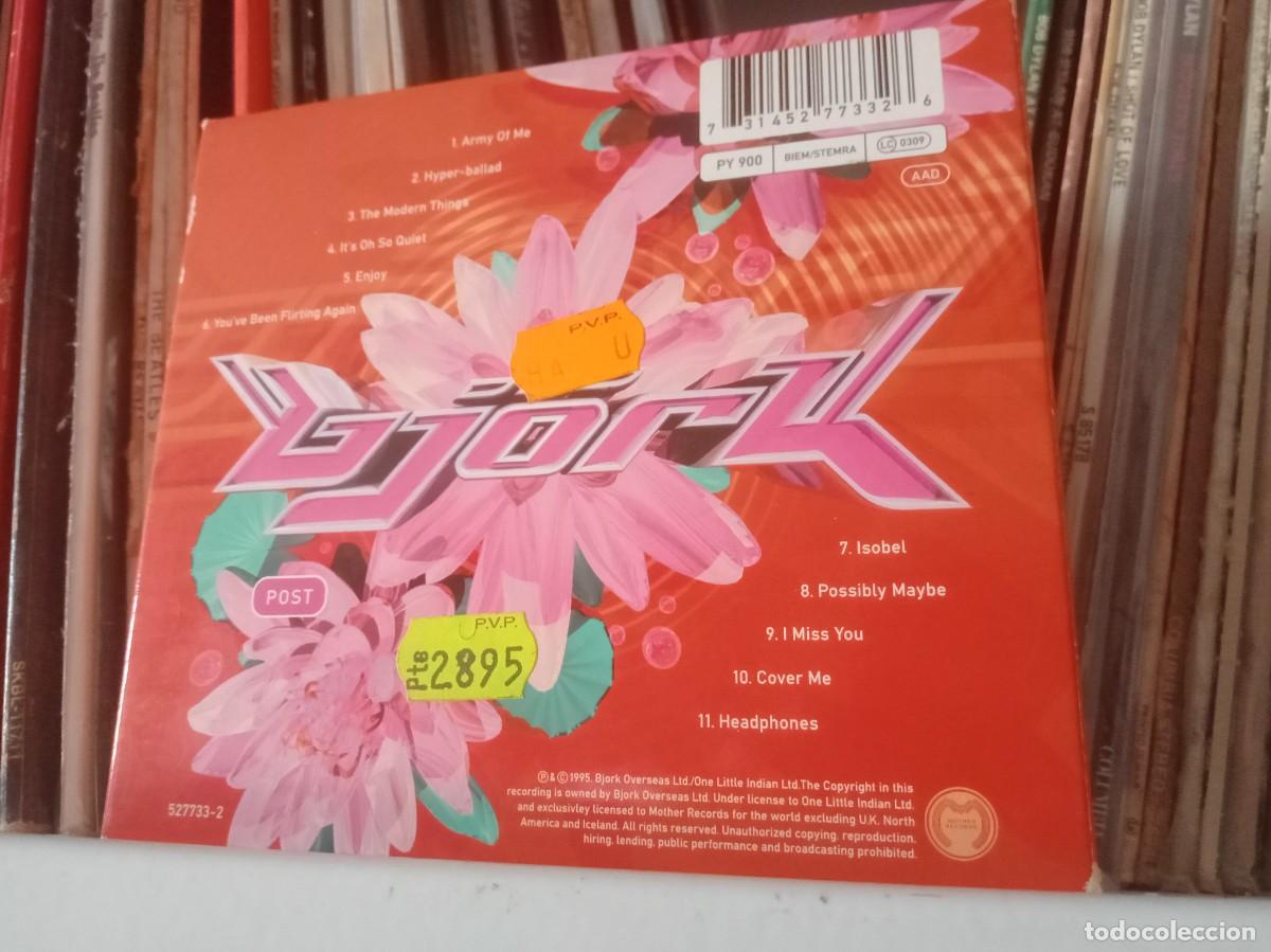 CDs de m&uacute;sica: Bj&ouml;rk &lrm;&ndash; Post - cd Europe 1995 - Foto 2