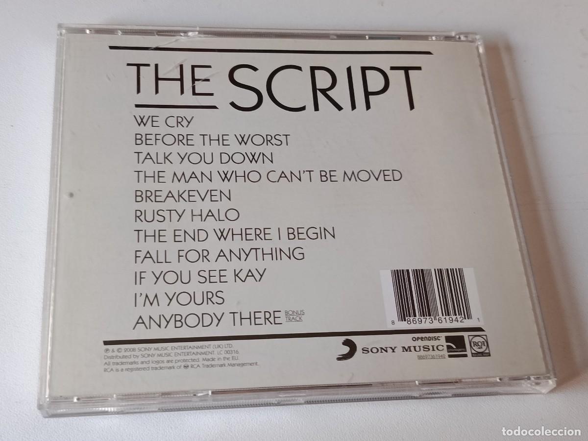 CDs de m&uacute;sica: CD THE SCRIPT - THE SCRIPT - Foto 2