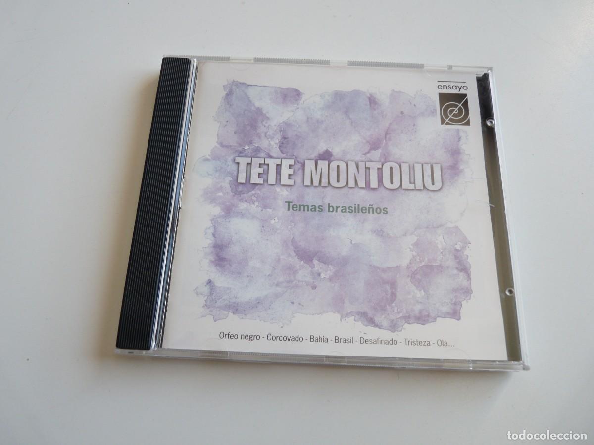 CDs de m&uacute;sica: CD Temas brasile&ntilde;os Tete Montoliu - Foto 1