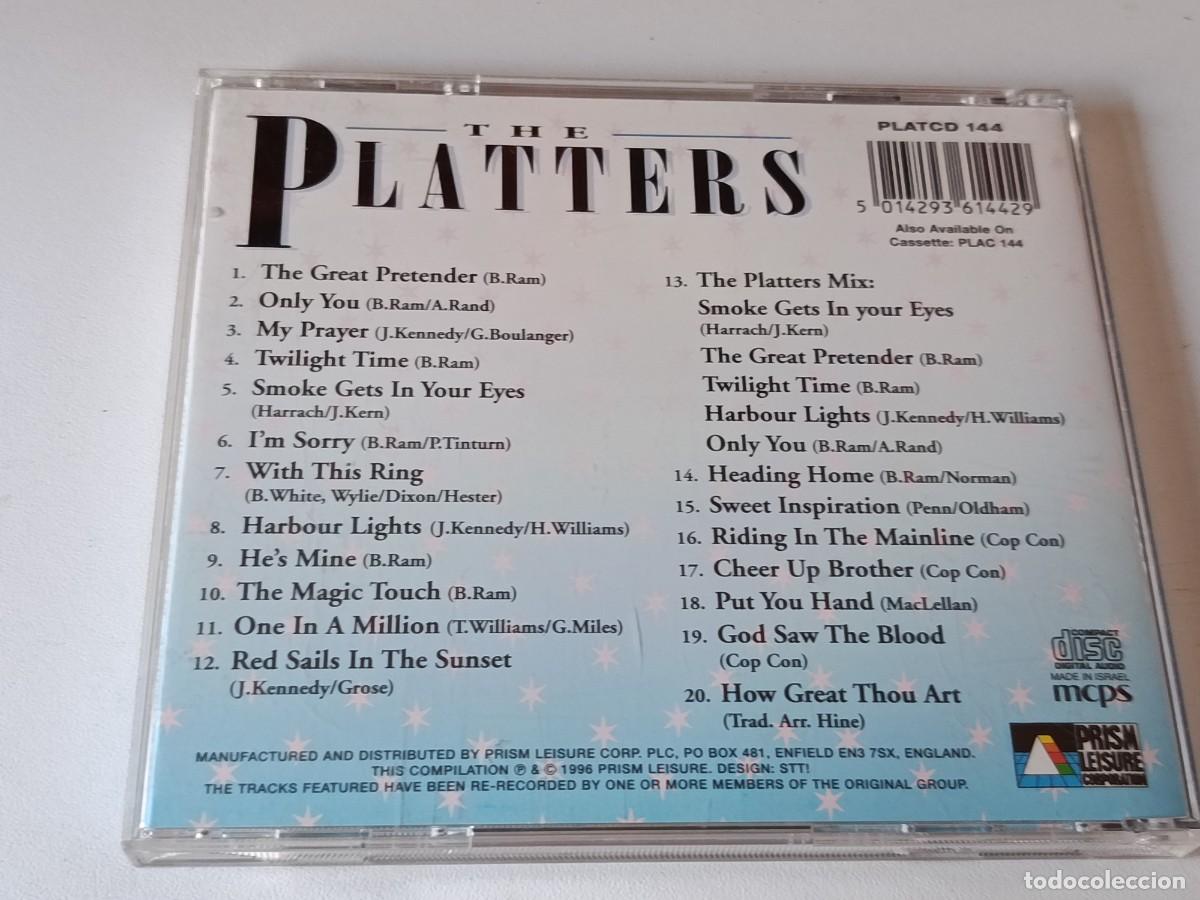 CDs de m&uacute;sica: CD THE PLATTERS 20 GREATEST HITS - Foto 2