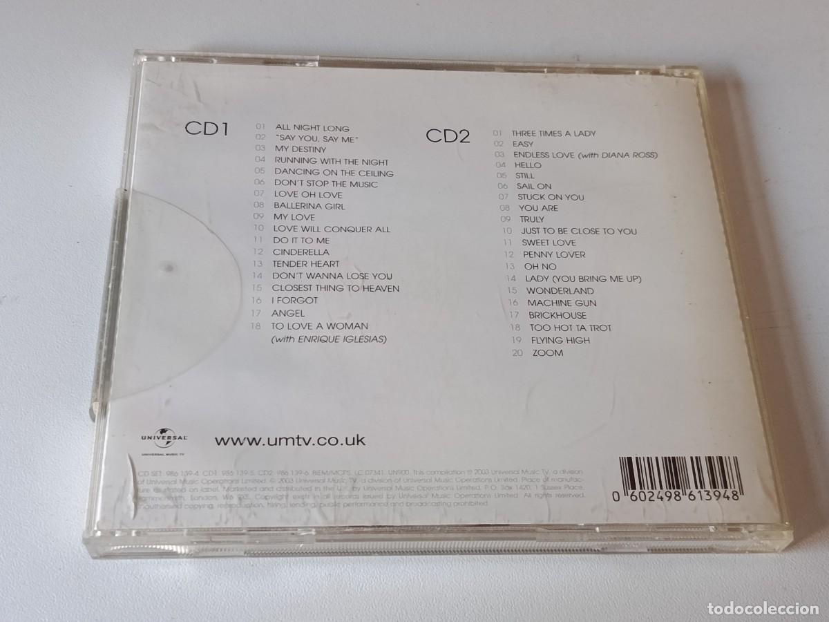 CDs de m&uacute;sica: 2 CD LIONEL RICHIE & THE COMMODORES - Foto 2