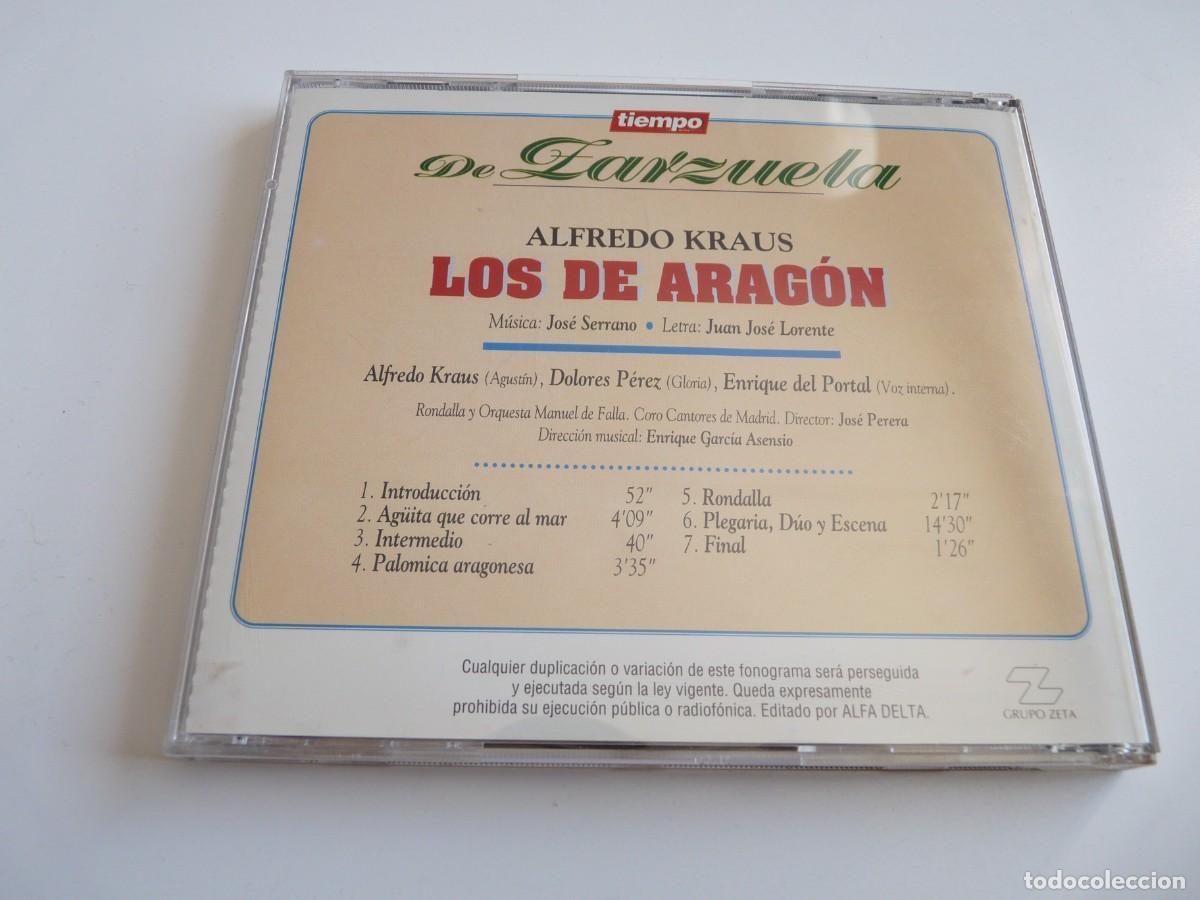 CDs de m&uacute;sica: CD Los de Arag&oacute;n Alfredo Kraus - Foto 2