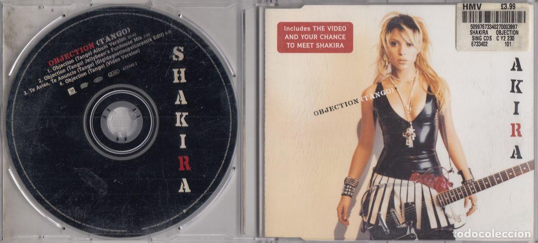 CDs de m&uacute;sica: SHAKIRA - OBJECTION (TANGO) - CD SINGLE CON 4 TEMAS - C- 58 - Foto 1