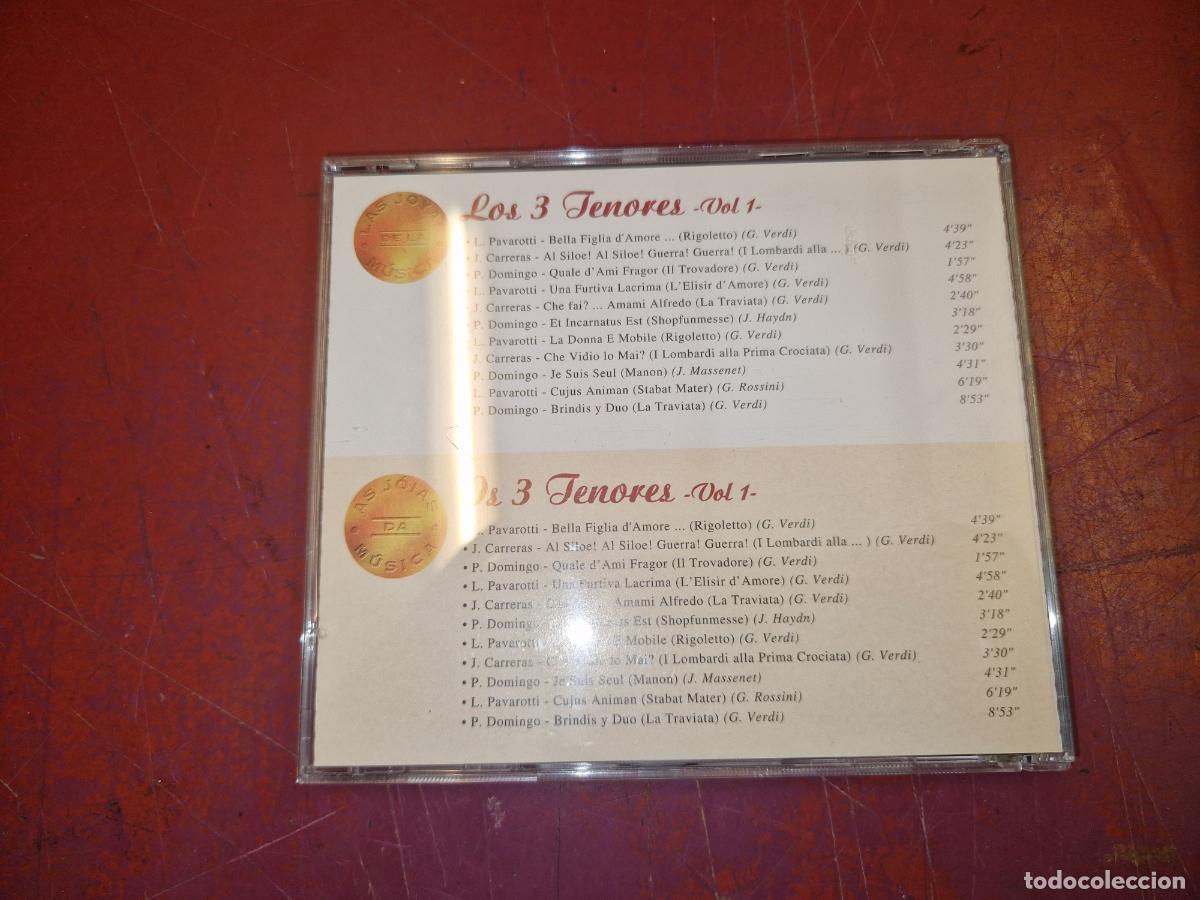 CDs de m&uacute;sica: BONITO CD. LOS TRES TENORES. - Foto 2