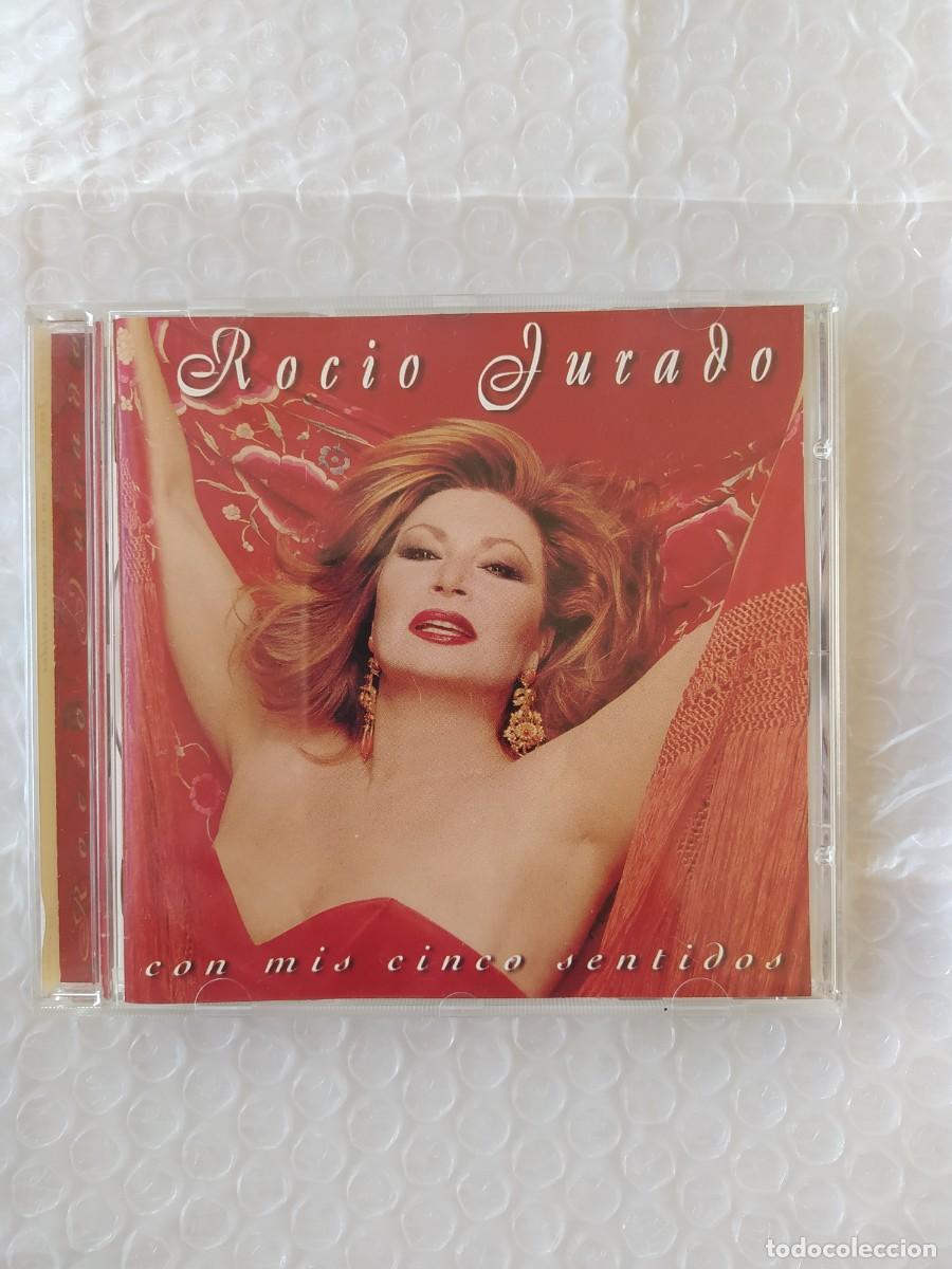 CDs de m&uacute;sica: roc&iacute;o jurado con mis cinco sentidos cd - Foto 1