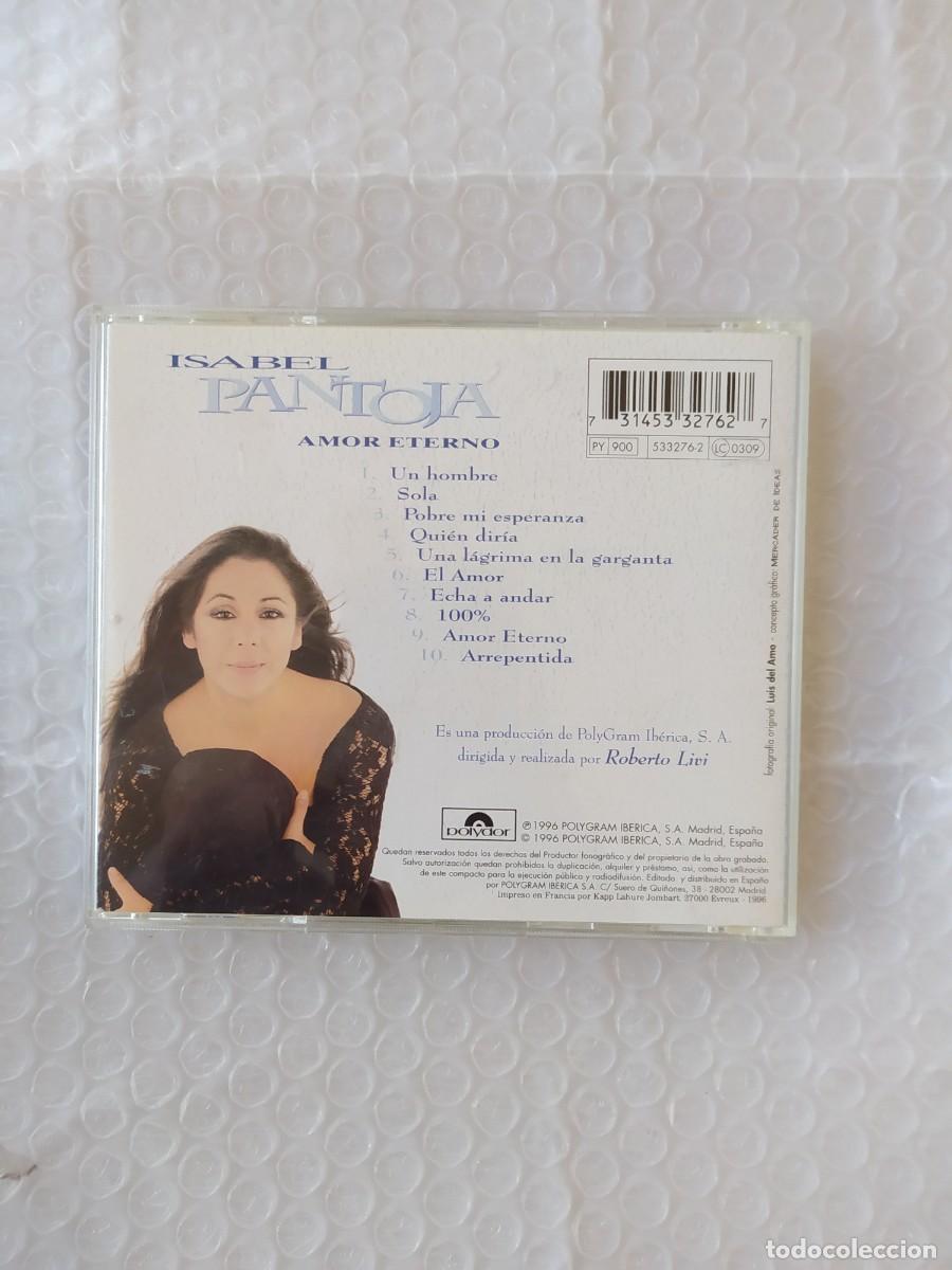 CDs de m&uacute;sica: isabel pantoja amor eterno - Foto 3