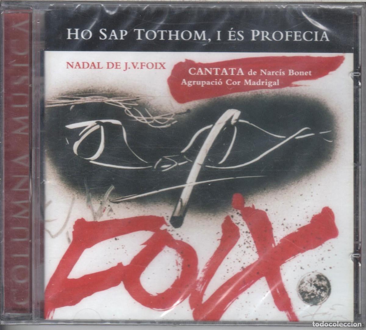 CD di Musica: Narc&iacute;s Bonet: Cantata Ho sap tothom, i &eacute;s Profecia Nuevo precintado