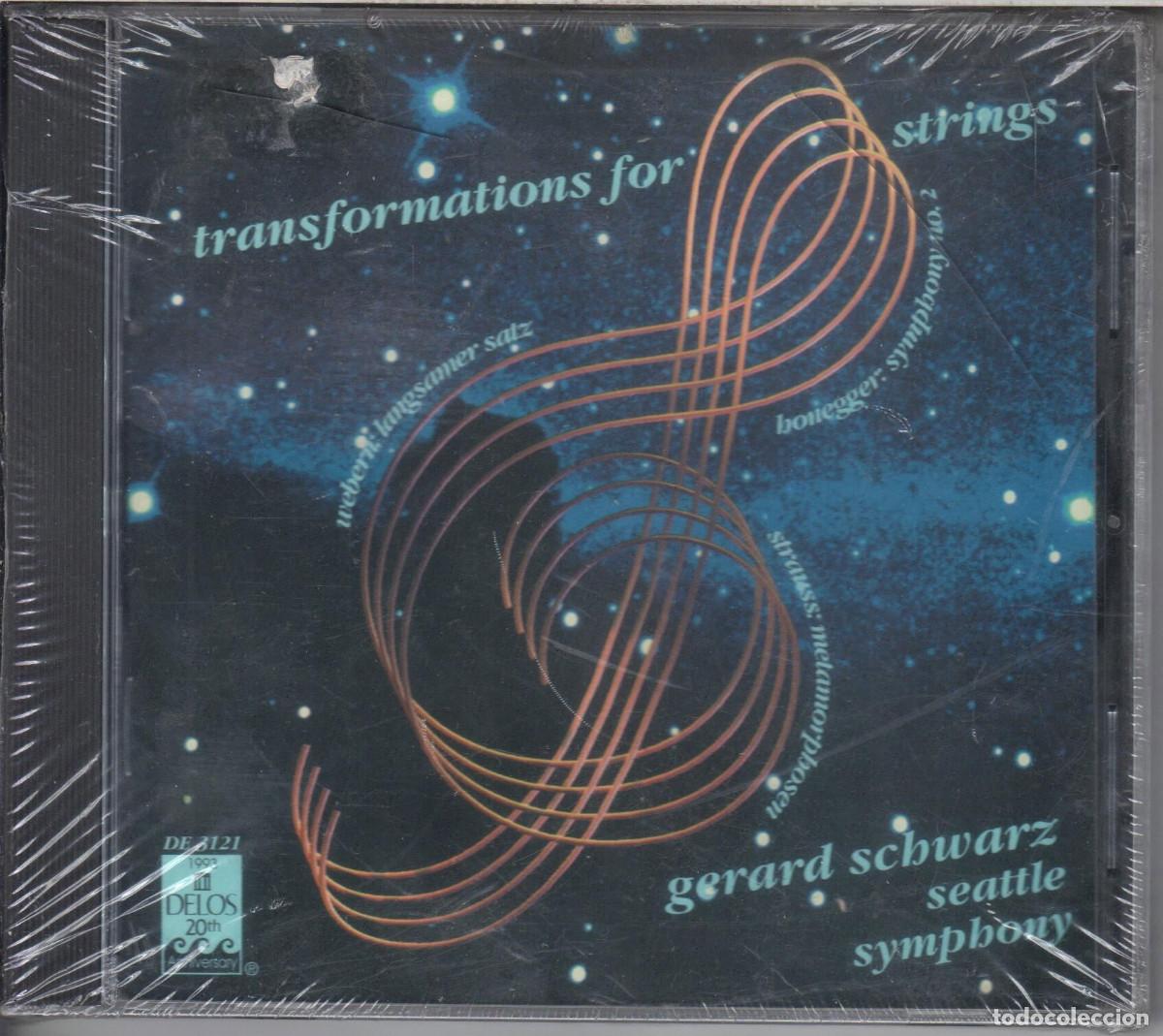 CDs de m&uacute;sica: Transformations for orchestra. Webern, Strauss, Honegger Nuevo precintado - Foto 1