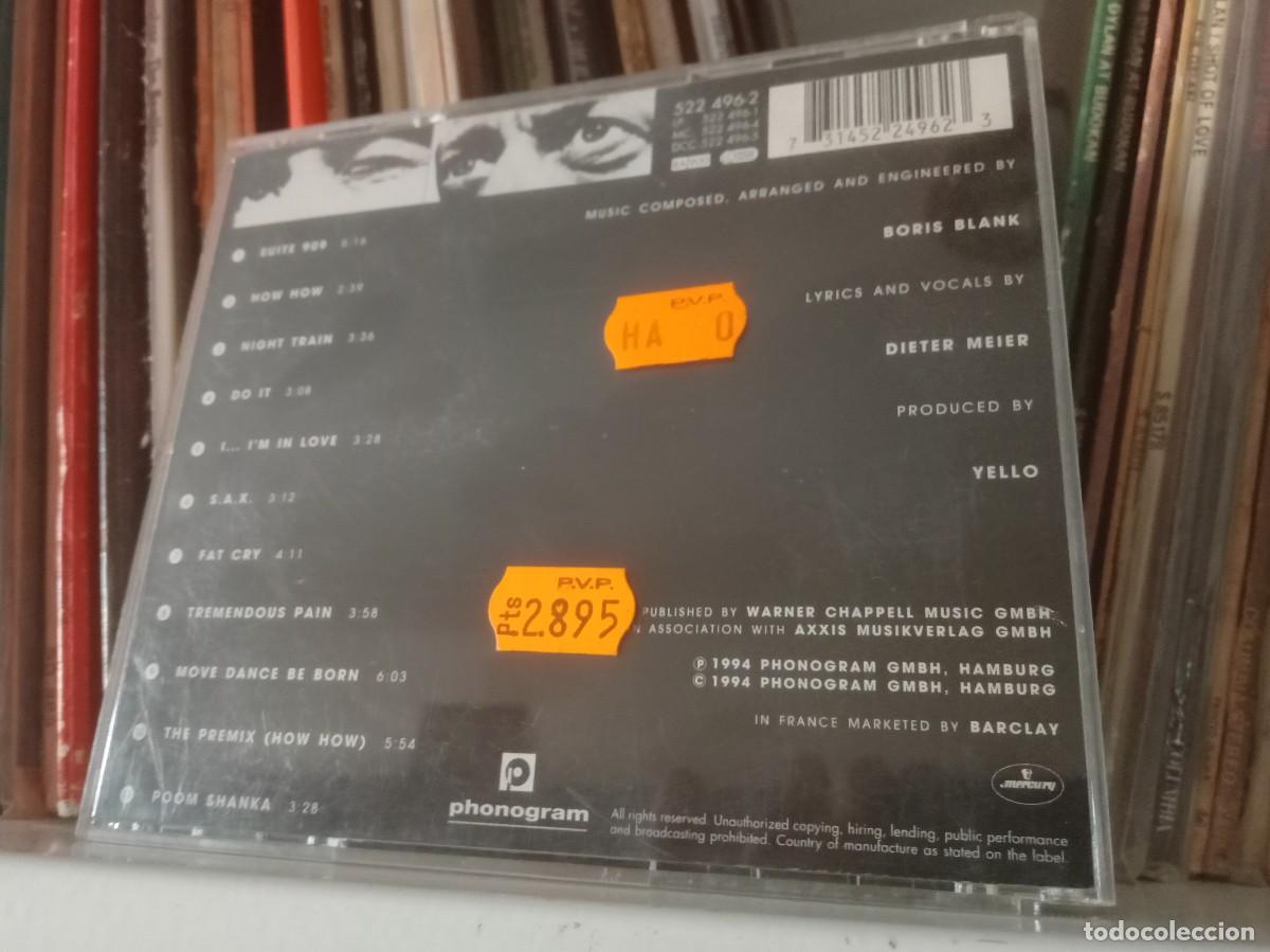 CDs de m&uacute;sica: Yello &lrm;&ndash; Zebra - cd Europe 1994 - Foto 2