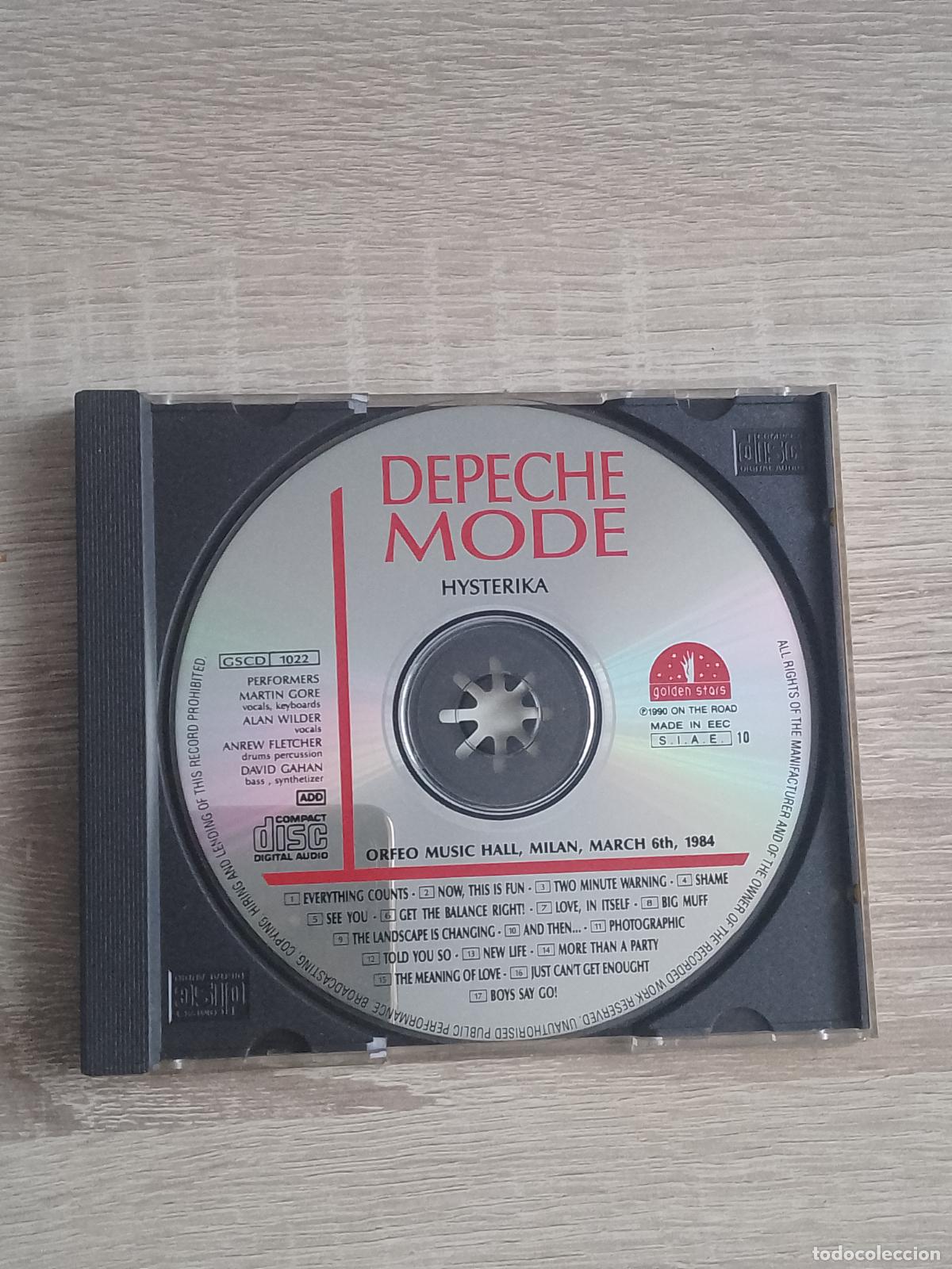 CDs de m&uacute;sica: Depeche Mode &ndash; Hysterika - LEER - Foto 1