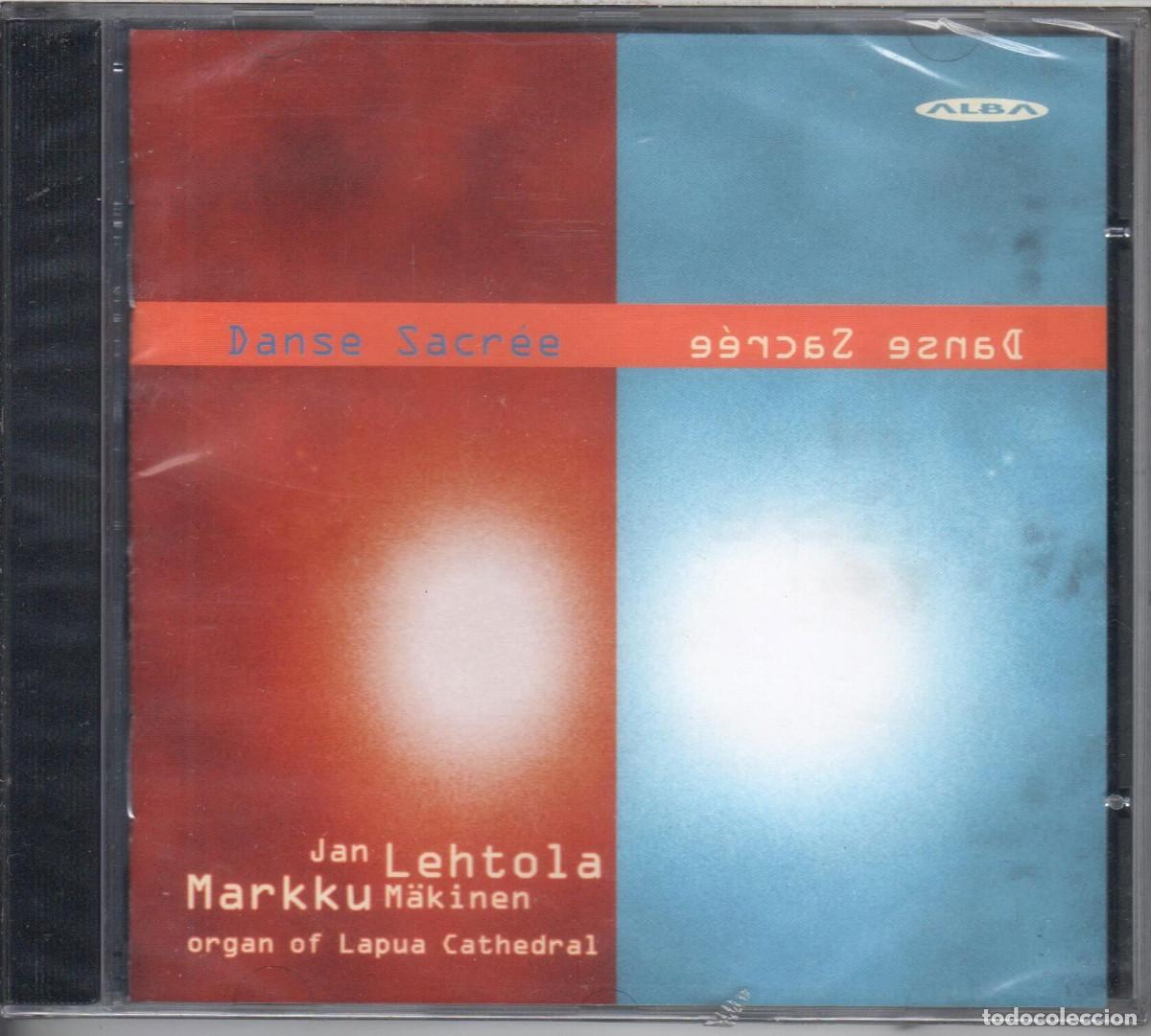 CD di Musica: Danse sacr&eacute;e. Obras contempor&aacute;neas para &oacute;rgano. Jan Lehtola Nuevo precintado