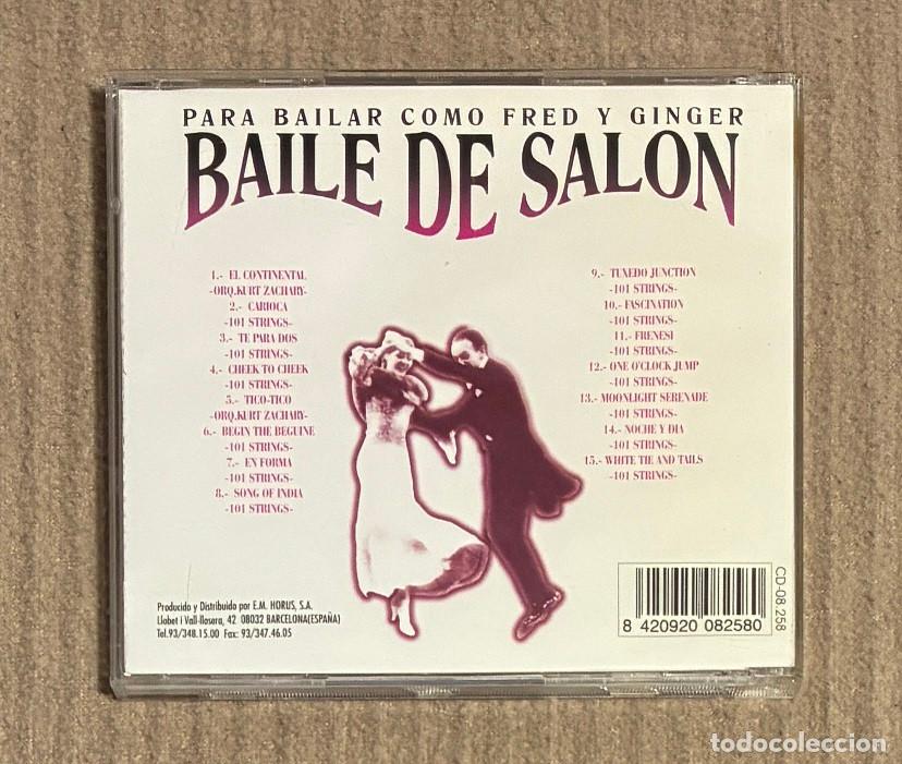 CDs de m&uacute;sica: Baile de Salon 3. Para bailar como Fred y Ginger (0885CD) - Foto 2