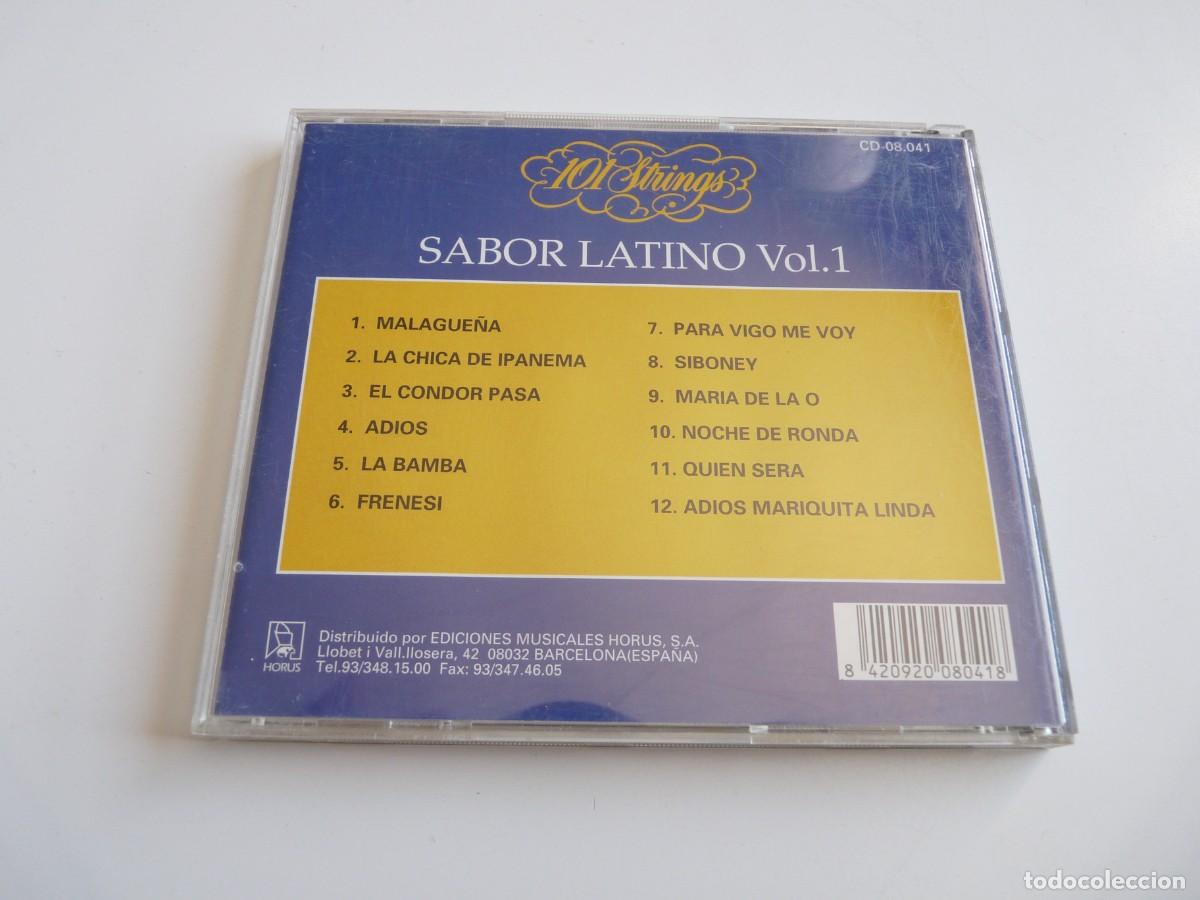 CDs de m&uacute;sica: CD Sabor latino Vol. 1 - Foto 2