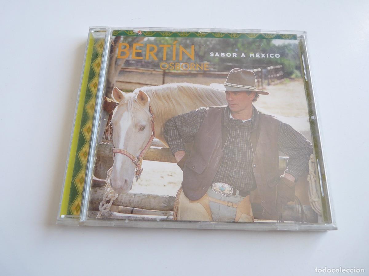 CDs de m&uacute;sica: CD Sabor a M&eacute;xico Bert&iacute;n Osborne - Foto 1