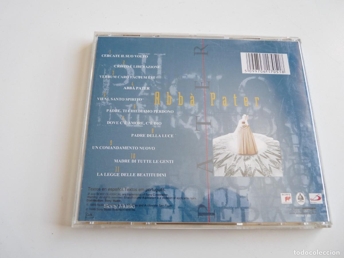 CDs de m&uacute;sica: CD Titulado Abb&aacute; Pater - Foto 2