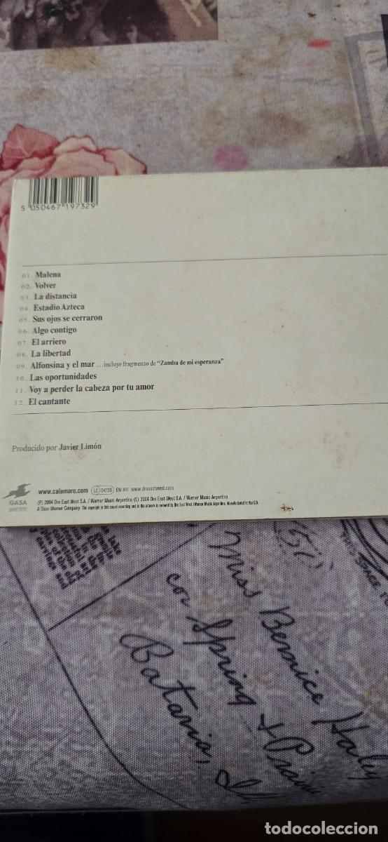 CDs de m&uacute;sica: ANDRES CALAMARO. EL CANTANTE. 2004. CD - Foto 2