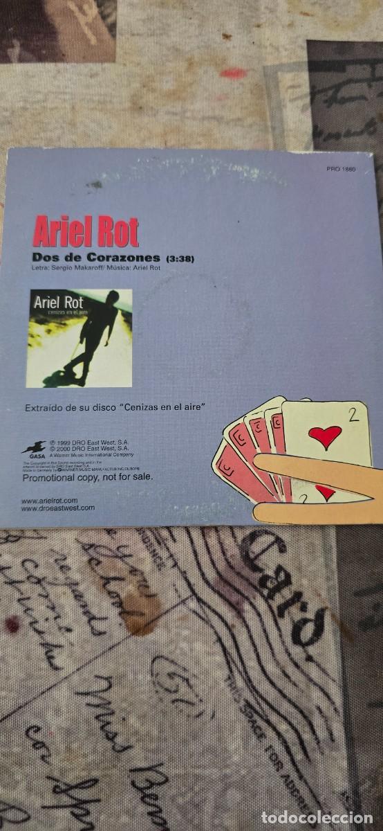 CDs de m&uacute;sica: ARIEL ROT. DOS DE CORAZONES 1999. CD SINGLE - Foto 2