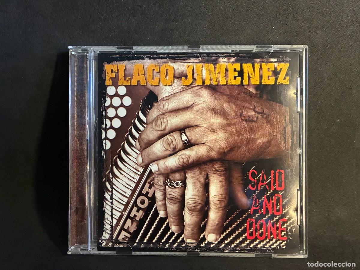 CDs de m&uacute;sica: Flaco Jimenez &ndash; Said And Done - CD - Virgin - Foto 1