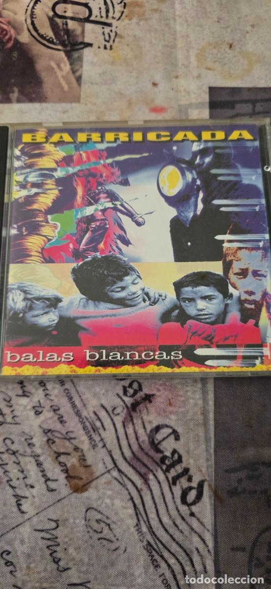 CDs de m&uacute;sica: BARRICADA. BALAS BLANCAS. 1992. CD - Foto 1