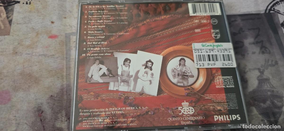 CDs de m&uacute;sica: KETAMA. PA GENTE CON ALMA. 1992. CD - Foto 2