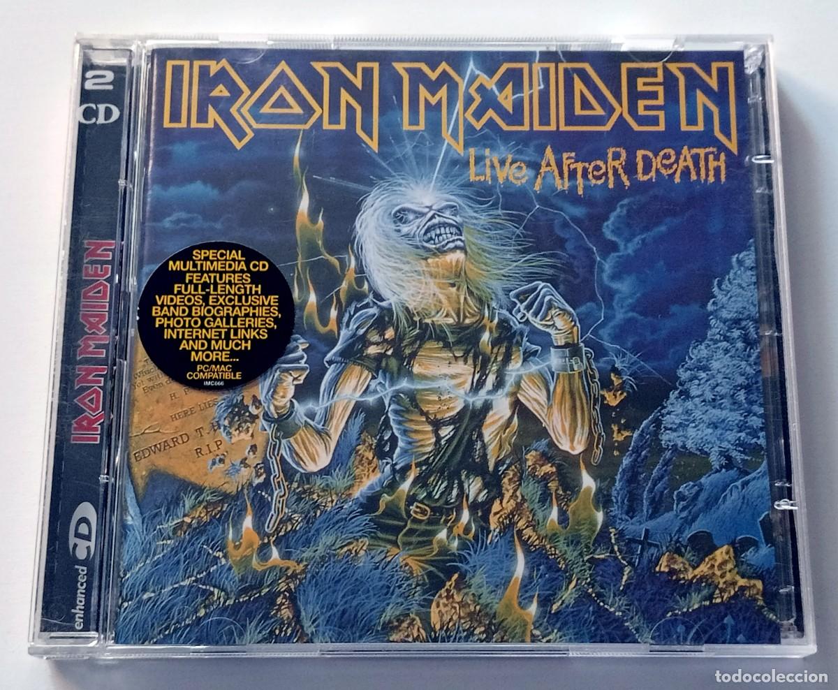 CDs de m&uacute;sica: CD IRON MAIDEN - LIVE AFTER DEATH - Foto 1