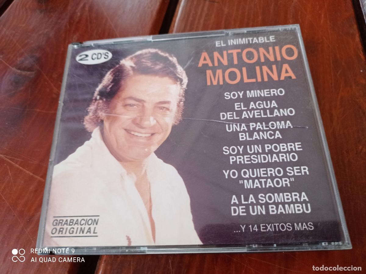 CDs de m&uacute;sica: EL INIMITABLE ANTONIO MOLINA. 2 CDS. - Foto 1