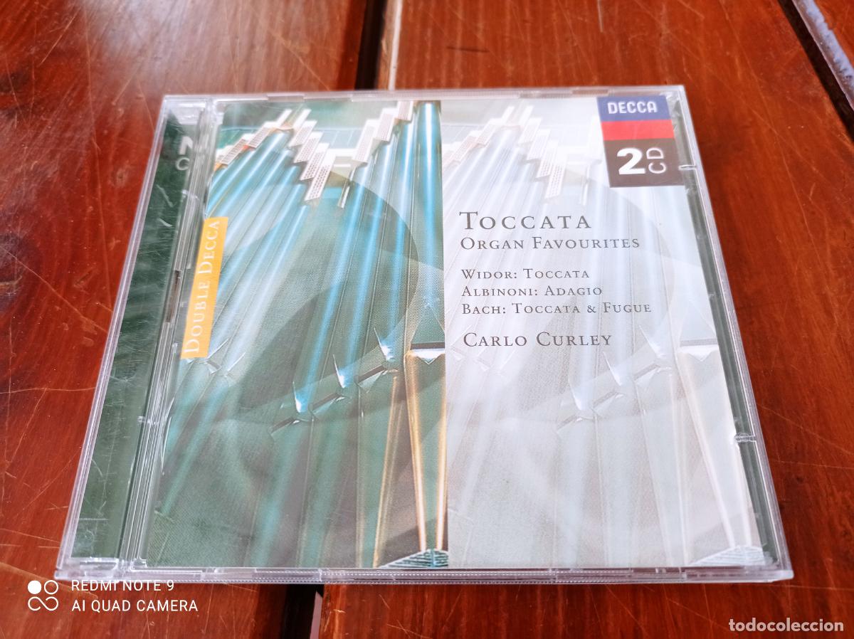 CD di Musica: TOCCATA. ORGAN FAVOURITES. CARLOS CURLEY. 2 CDS.
